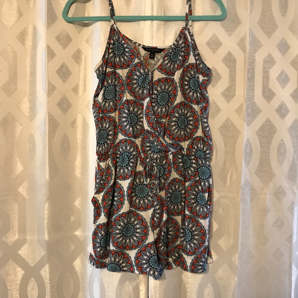 Cami Pattern Romper. Size XS. Banana Republic
